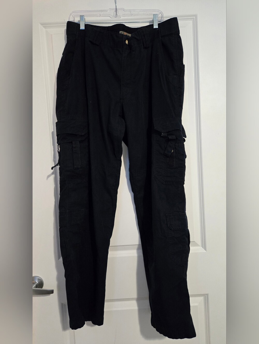 5.11 Tactical Men's Cargo Black Pants - Size 38x34